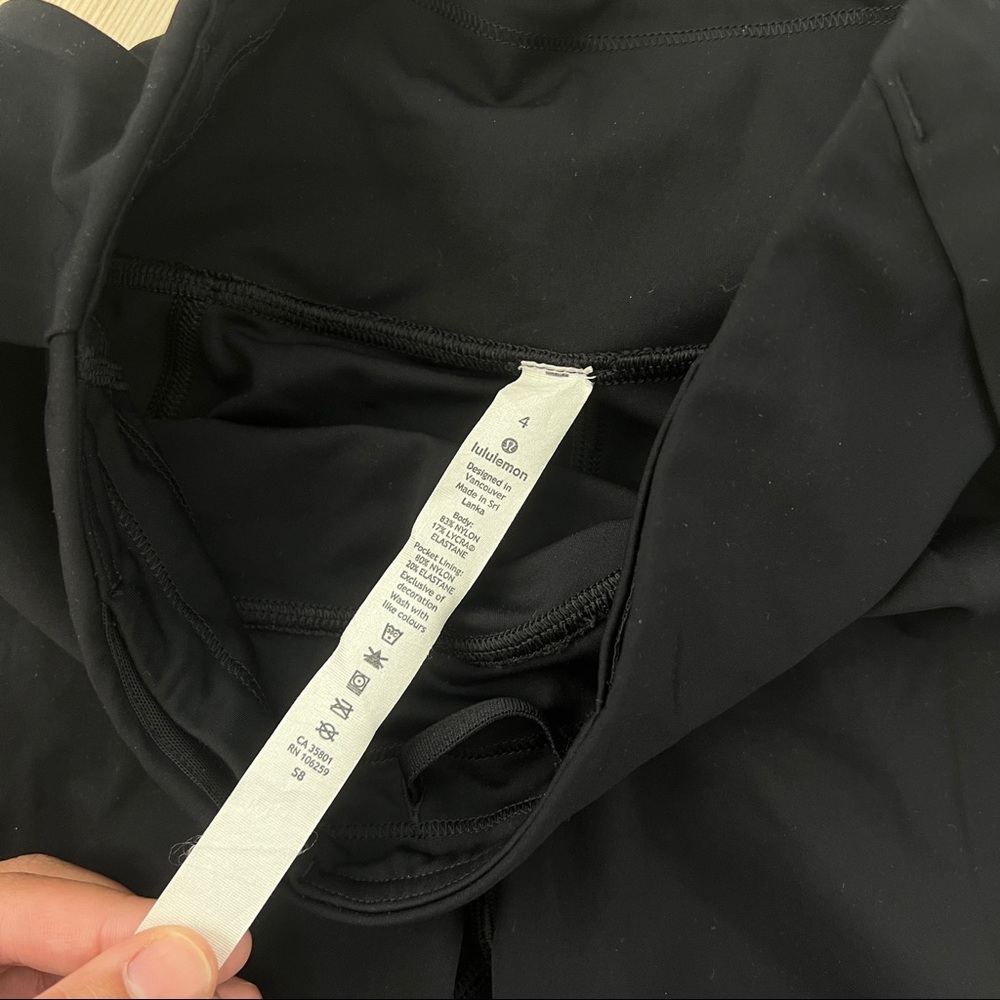 Lululemon Free to Speed High-Rise Tight 25" Black - Picture 8 of 10